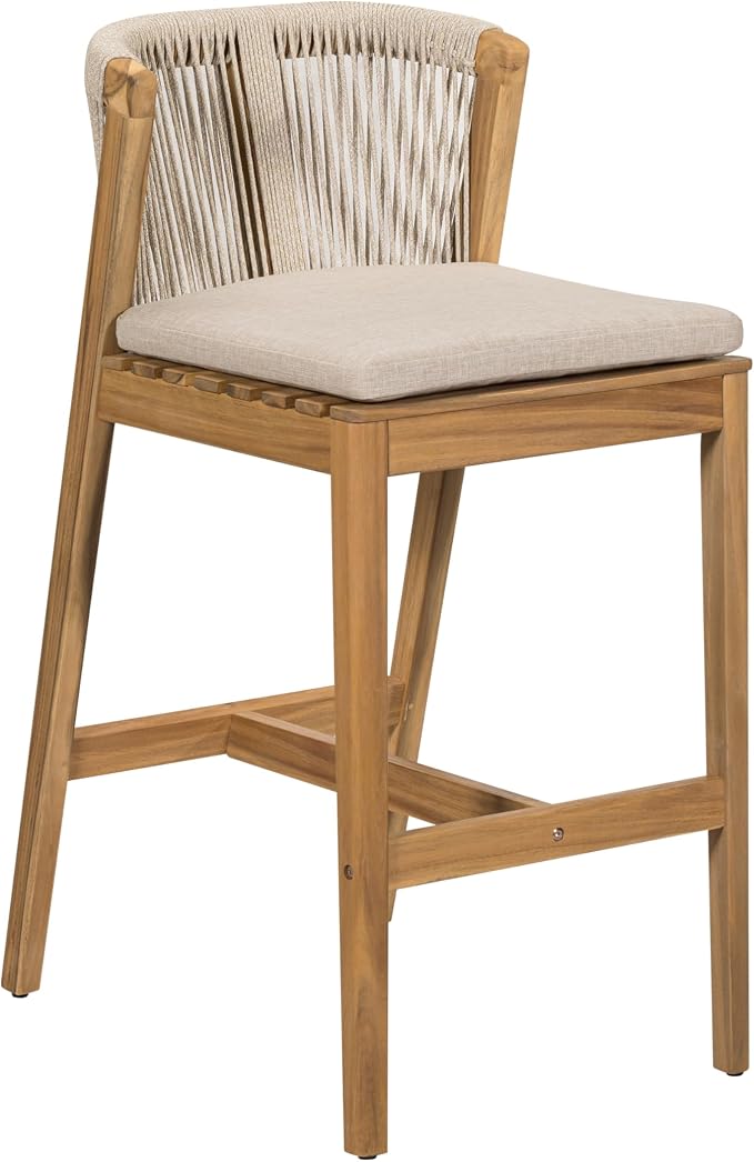 Christopher Knight Home Cuz Patio Barstool Set of 2, Outdoor Counter Height - Image 10