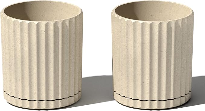 Veradek Demi Series Demi 6" Planter w/Tray by VeradekOutdoor