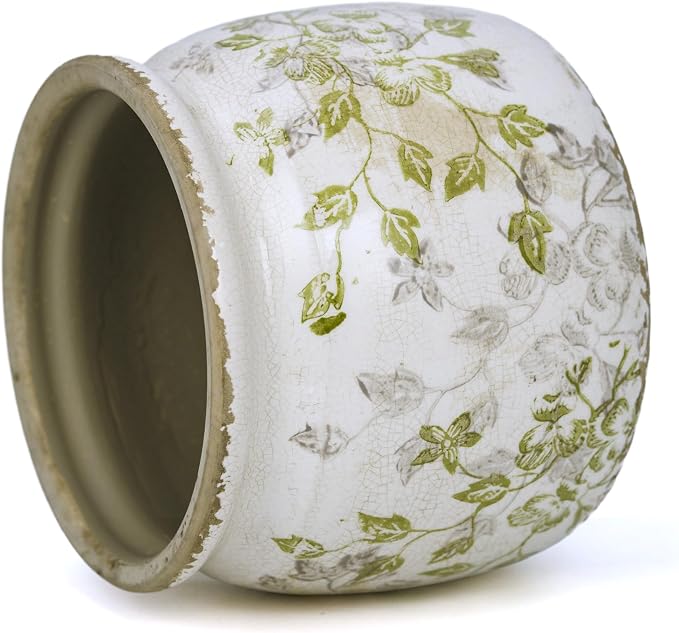 Flower Pot, Vintage Ceramic Pot - Image 4