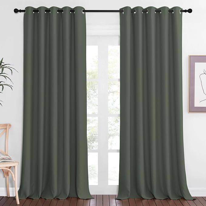 NICETOWN Patio Blackout Curtain Panels by NICETOWN