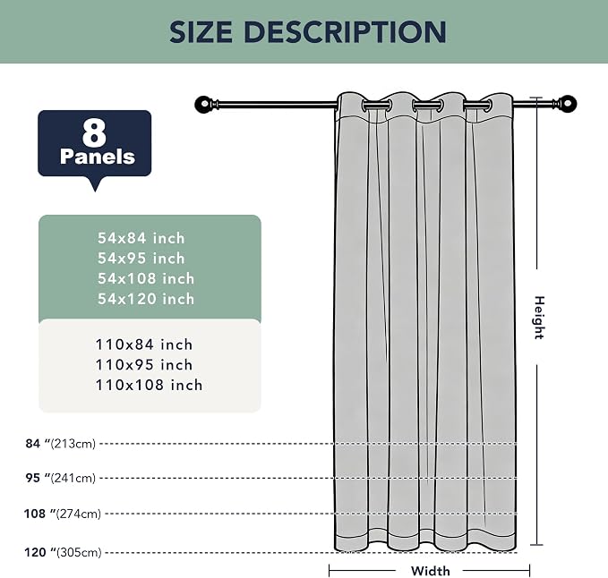 White Outdoor Curtains for Patio Waterproof - Image 7