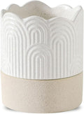 Nihow Self Watering Plant Pot: 4.5 Inch Ceramic Planter by Nihow