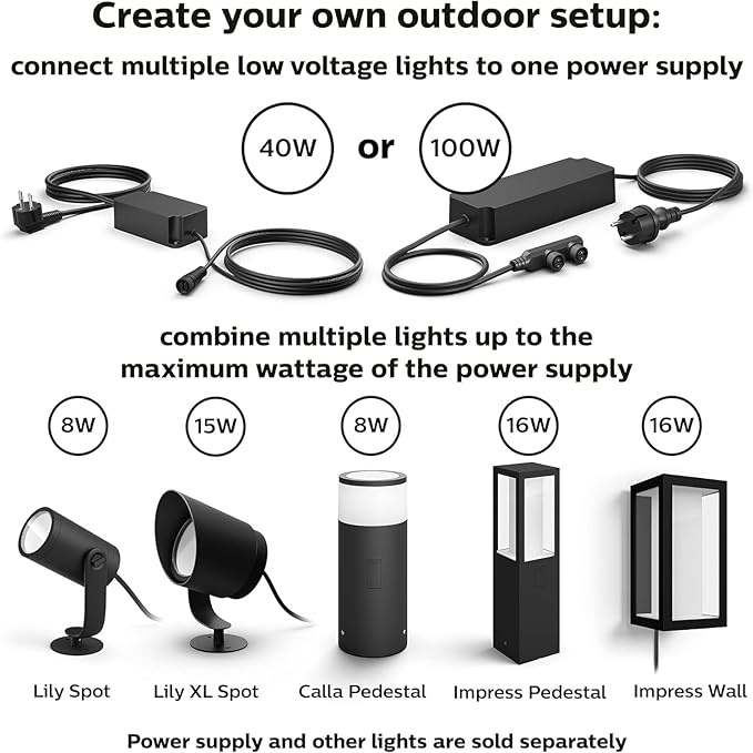 Philips Hue Lily Outdoor Smart LED Spotlight - Image 6