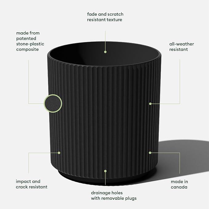Veradek Mason Series Demi Planter - Image 2