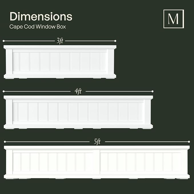 Mayne Cape Cod 4ft Window Box - Image 8
