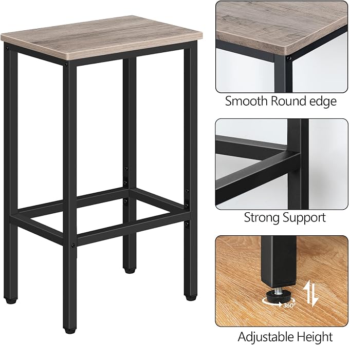 Bar Stools, Kitchen Breakfast Bar Stools - Image 7