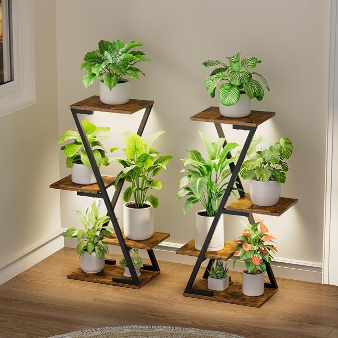 Plant Stand Indoor with Grow Lights - Image 7