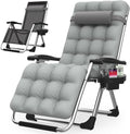 Suteck Zero Gravity Chair, Reclining Camping Lounge Chair w/Removable Cushion by Suteck