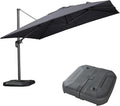 PURPLE LEAF 11.5' X 11.5' Telescopic Patio Umbrella by PURPLELEAF