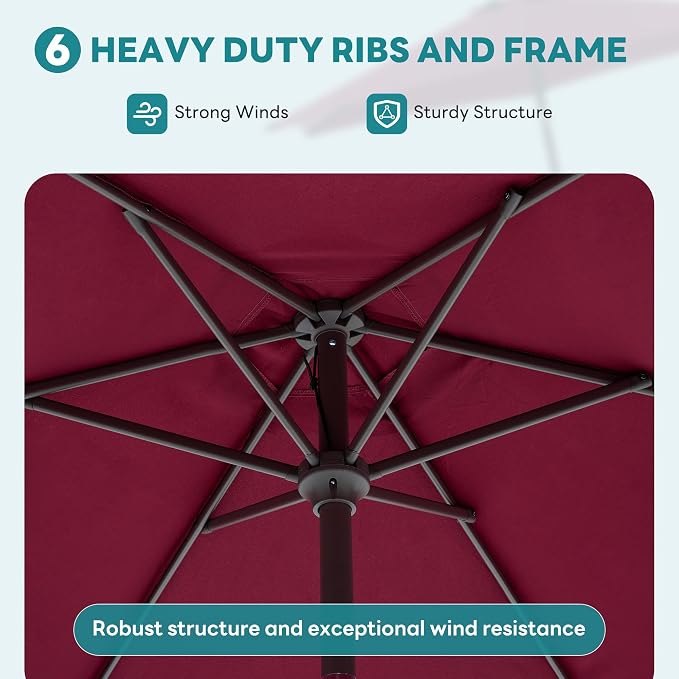 OLIXIS 7.5ft Patio Umbrella - Image 3