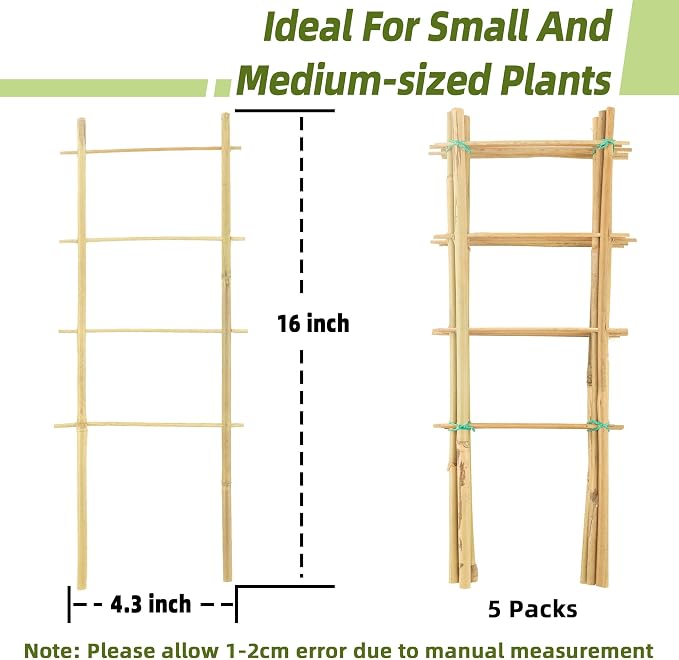 Avalution 5 Pack Bamboo Trellis - Image 5