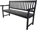 JONATHAN Y BNH101C Laurel 59.1" 3-Seat Slat-Back 600-Lbs Support Acacia Wood by JONATHANY