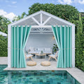 Waterproof Outdoor Curtain W84 x L84 by DivaenCamino