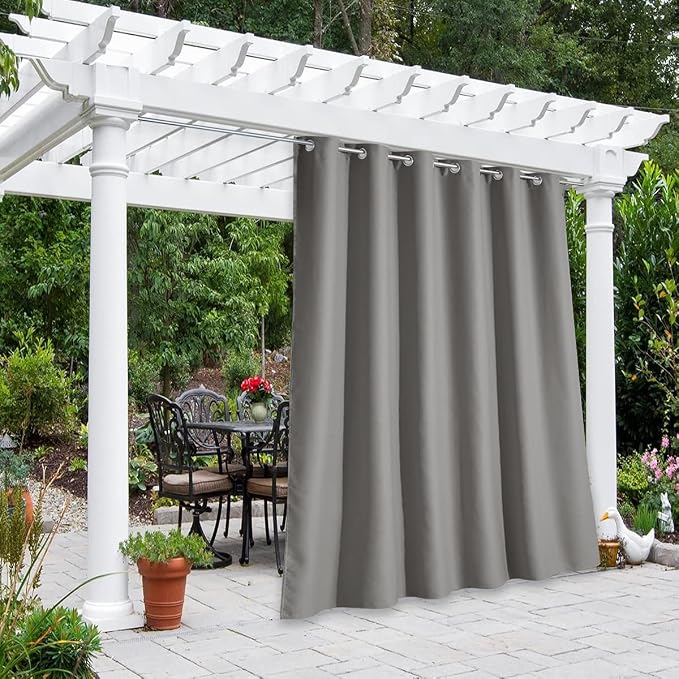NICETOWN Bedroom Curtain Light Blocking, Grommet Blackout Thermal Insulated by NICETOWN