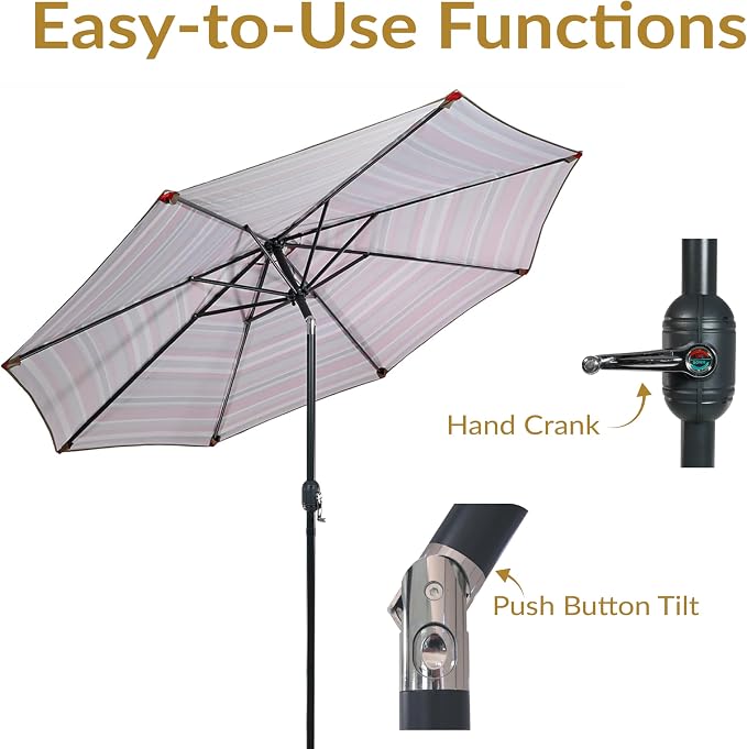 Sunnydaze Outdoor Patio Umbrella - Image 2