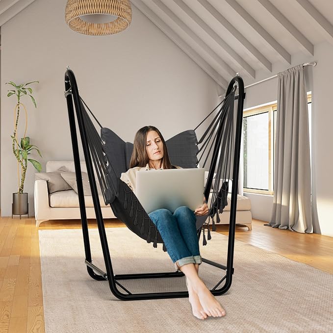Unique U-Shaped Hammock Chair - Image 5