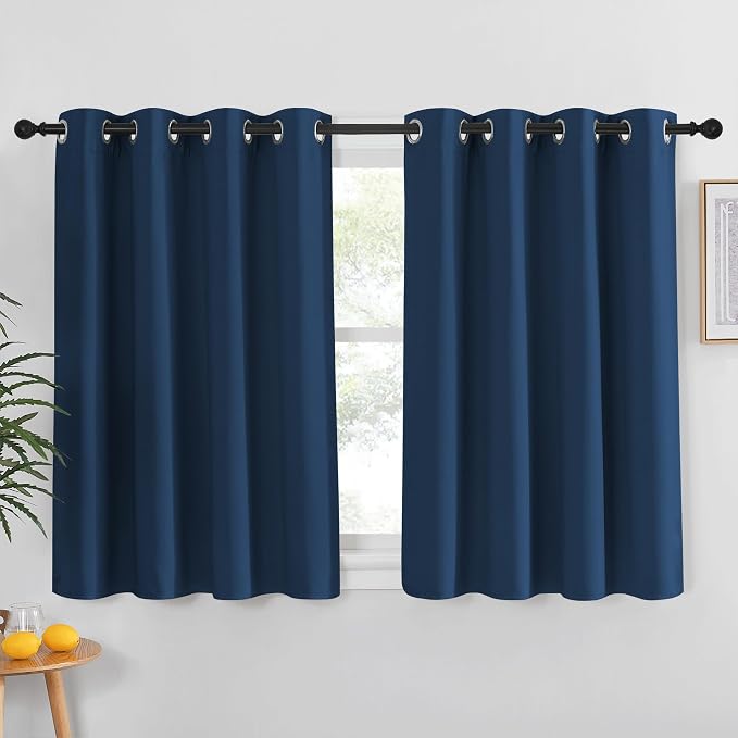 NICETOWN Kitchen Short Blackout Curtain and Drape by NICETOWN