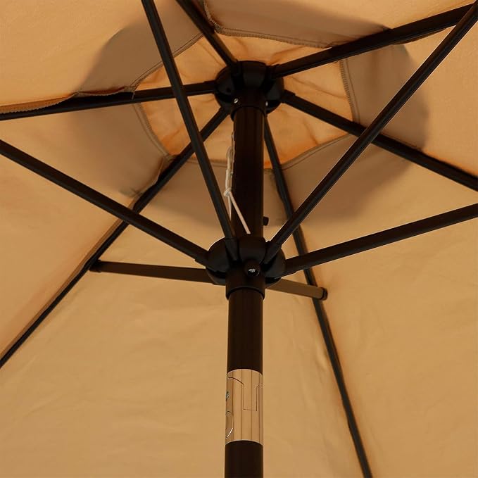 Blissun 7.5 ft Patio Umbrella, Yard Umbrella, Outdoor Market Umbrella - Image 3