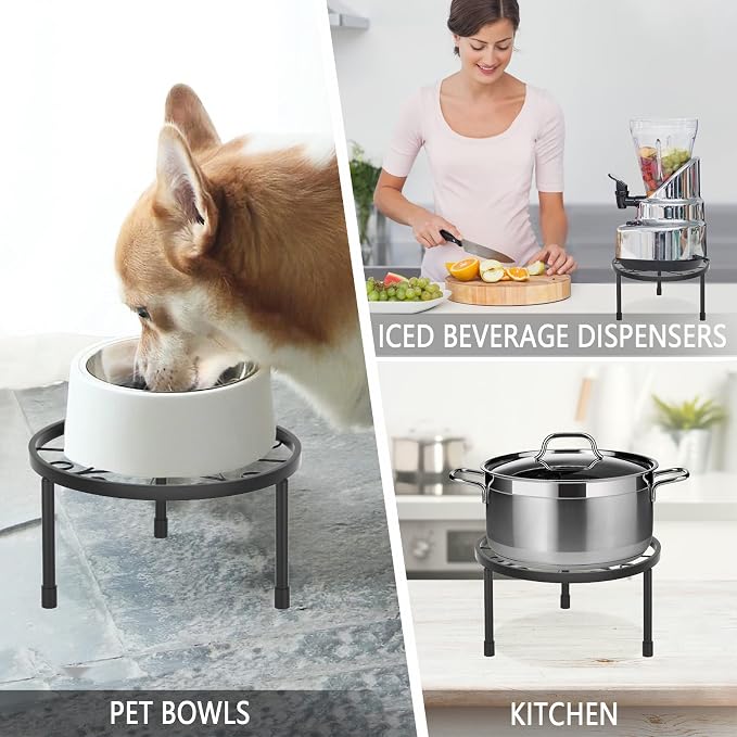 5-Pack Decent Metal Plant Stands, Heavy Duty Flower Pot Stands - Image 6