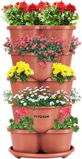 VIVOSUN 5 Tier Vertical Gardening Stackable Planter by VIVOSUN