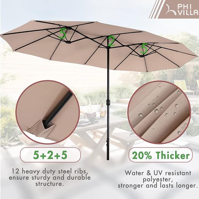 PHI VILLA 7 Piece Outdoor Dining Set - Image 6