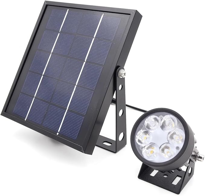 Solar Spot Lights Outdoor Legacy Mini 50X Twin Solar-Powered LED Spotlight - Image 5