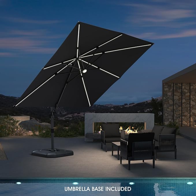 PURPLE LEAF 10 Feet Patio Umbrella - Image 2