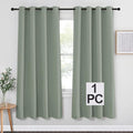 NICETOWN Sage Green Blackout Family Home Curtain by NICETOWN