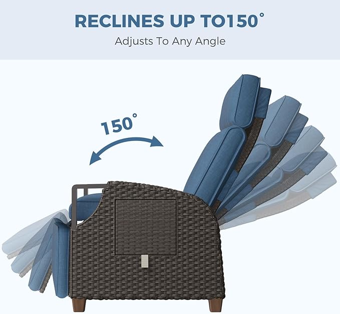 Grand patio Outdoor Recliner - Image 4