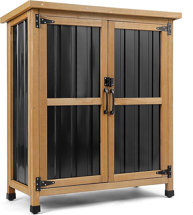 PetsCosset Weatherproof Outdoor Storage Cabinet by PETSCOSSET