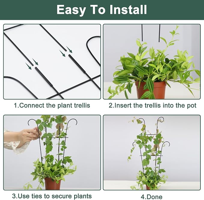 Coomin 23in Taller Plant Trellis - Image 6