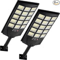 Solar Lights Outdoor Waterproof, 6500K Dusk to Dawn Solar Street Light Motion by Aqraou