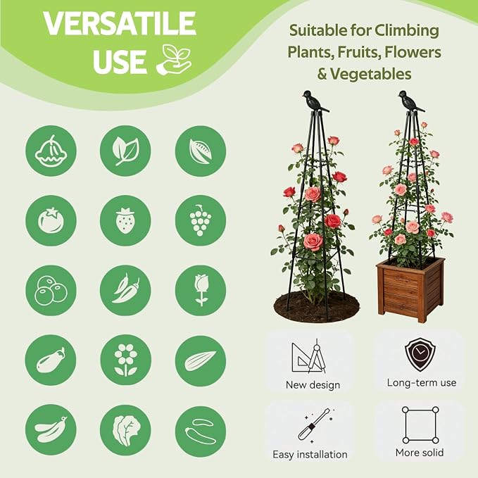 Garden Trellis for Climbing Plants Outdoor - Image 5