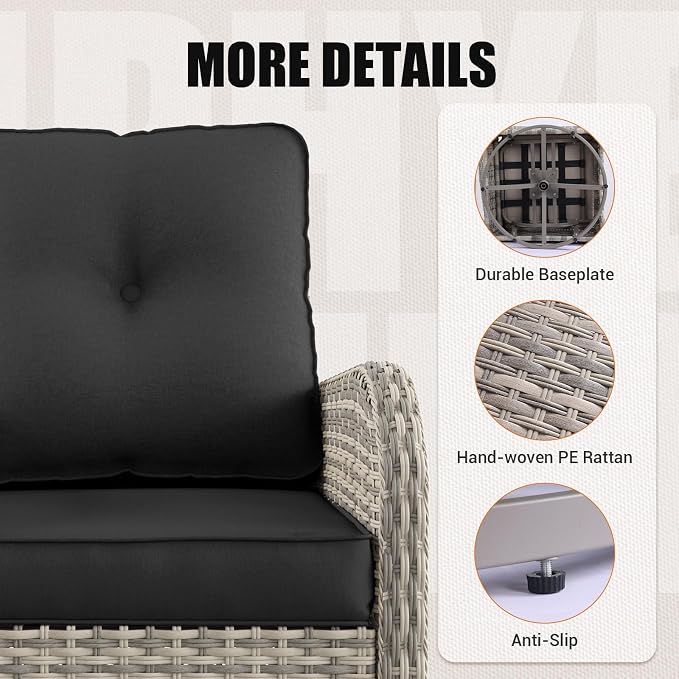 15-Piece Outdoor Patio Furniture Set - Image 8