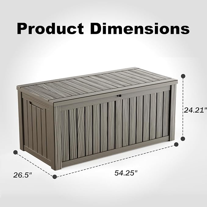 ROJIK Outdoor Storage Housing Deck Box - Image 2
