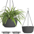 T4U 12 Inch Large Hanging Planters by T4U