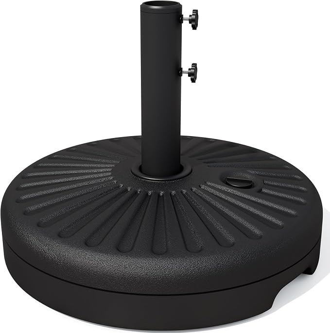 JEAREY 81.5lb Max Capacity Patio Umbrella Stand, Outdoor Umbrella Base Water by JEAREYOutdoorsCollection