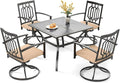 PHI VILLA 5 Pieces Outdoor Dining Set by PHIVILLAThepioneerofcomfortablehouseholdsupplies