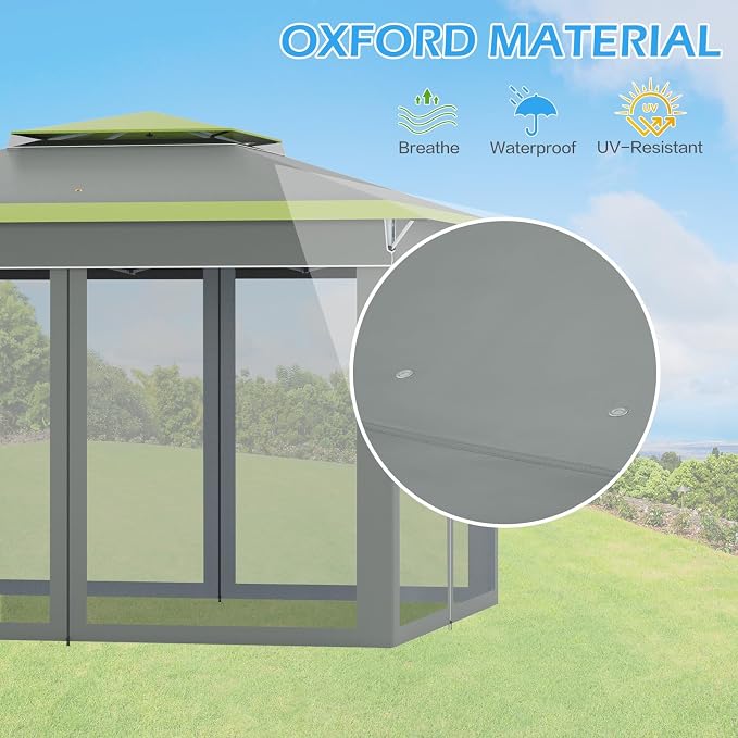 ECOTOUGE 11 FT Pop Up Canopy Tent - Image 2