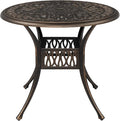 VINGLI 35.4' Dia Patio Dining Table by VINGLI