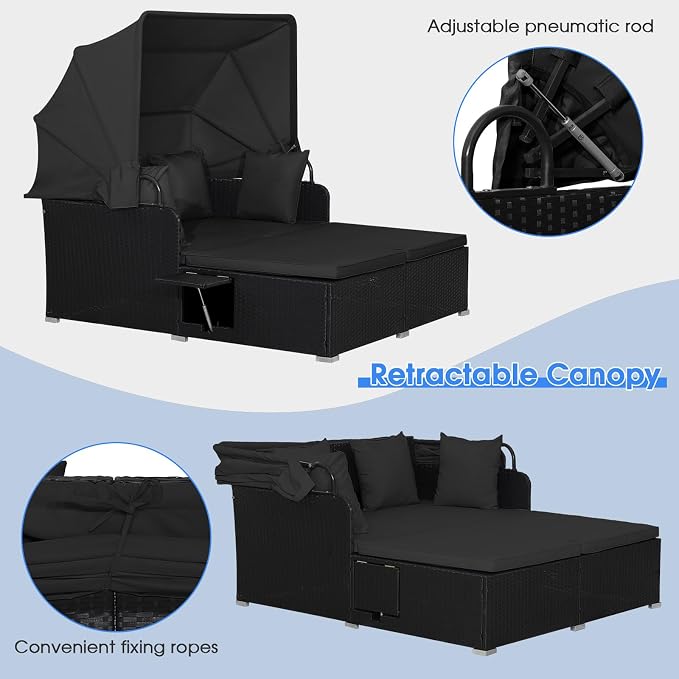 RELAX4LIFE Patio Outdoor Daybed - Image 4