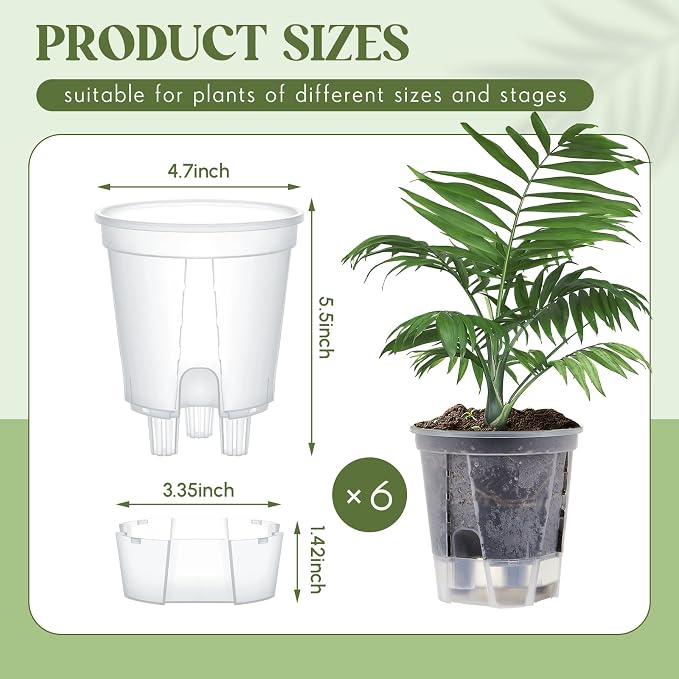 Self Watering Pots for Indoor Plants - Image 2