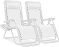 Best Choice Products Set of 2 Adjustable Steel Mesh Zero Gravity Lounge Chair by BestChoiceProducts