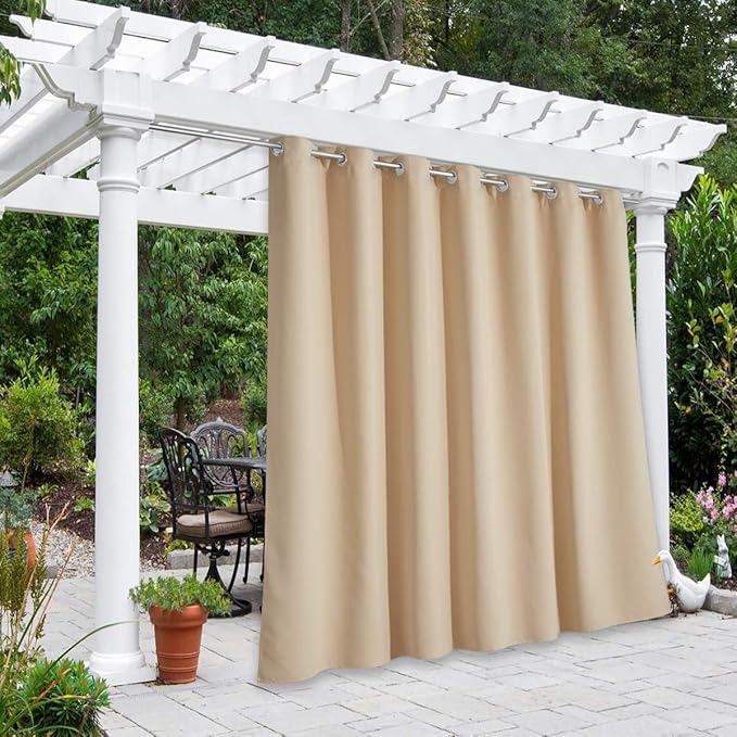 NICETOWN Indoor & Outdoor Curtain Waterproof Panel by NICETOWN