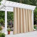NICETOWN Outdoor Curtain for Patio Waterproof, Rustproof Grommet Outdoor by NICETOWN