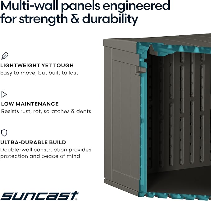 Suncast Extra Large Deck Box - Image 8