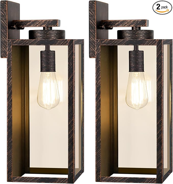 Large Size Outdoor Wall Light Fixtures, Exterior Lighting Fixtures Porch by BringYouBrightFuture