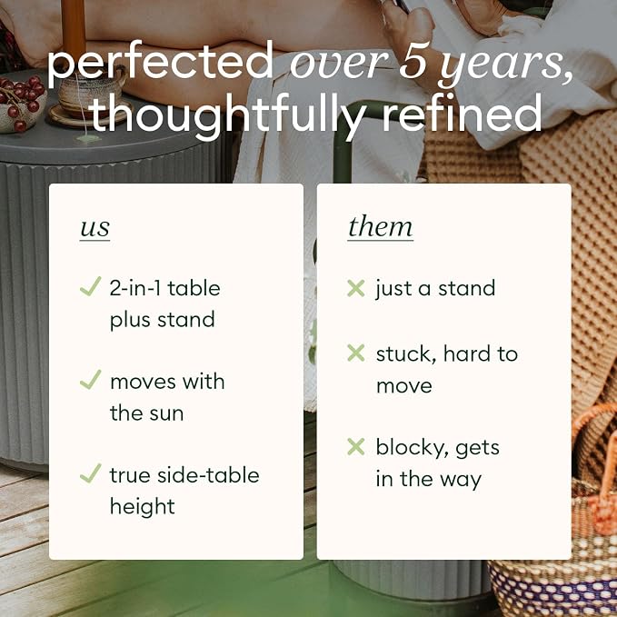 Veradek Umbrella Side Table - Image 8