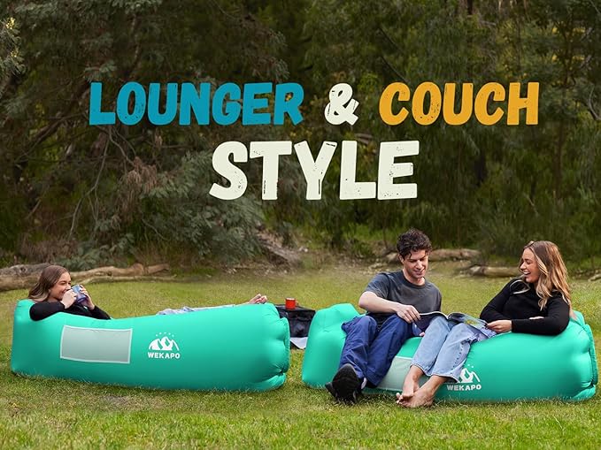 WEKAPO Inflatable Couch Air Lounger Chair - Image 7
