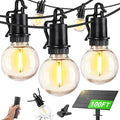 ZJOJO 100FT Solar Lights Outdoor Wateroproof, Solar String Lights by ZJOJO